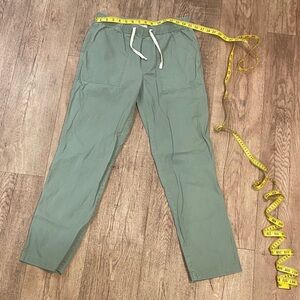 Green Casual Pants